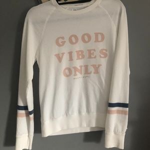 Spiritual Gangster Good Vibes Sweatshirt- Size S